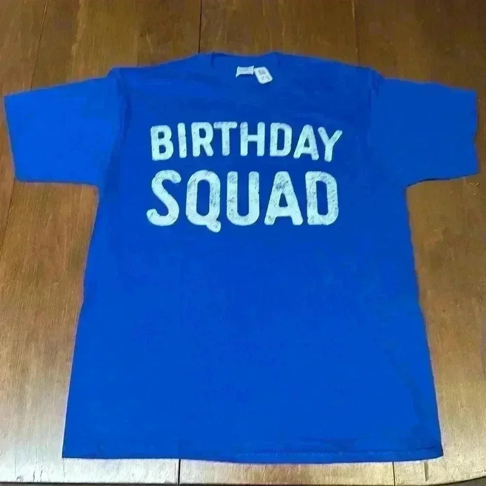 NWOT Men’s “Birthday Squad” Tee - Size Large